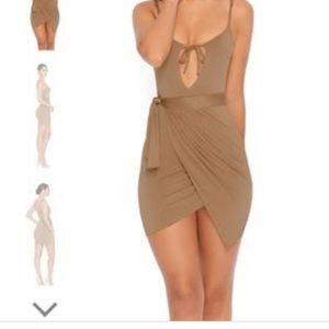 Mini Oh Polly wrap dress NEVER WORN*